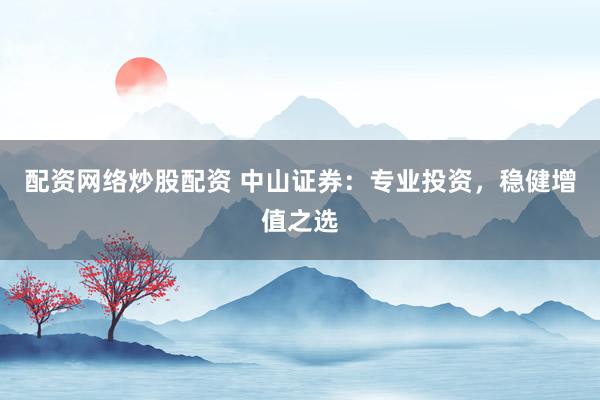 配资网络炒股配资 中山证券：专业投资，稳健增值之选